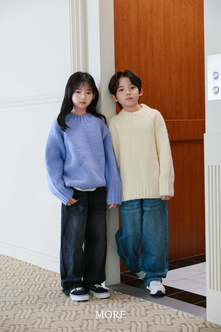 More - Korean Children Fashion - #magicofchildhood - Pastel Mohair Knit - 10