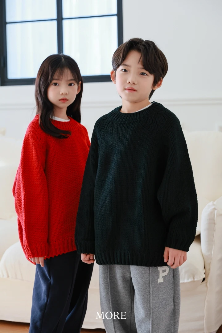 More - Korean Children Fashion - #magicofchildhood - Fisherman Round Knit - 4