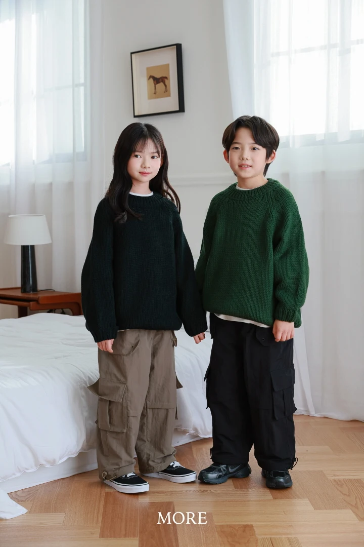 More - Korean Children Fashion - #prettylittlegirls - Carpenter Cargo Pants - 3