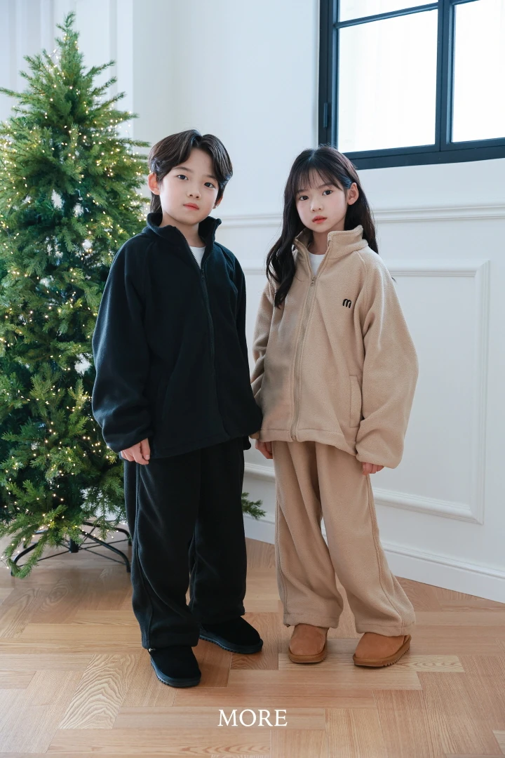 More - Korean Children Fashion - #todddlerfashion - Initial Fleece Pants - 5