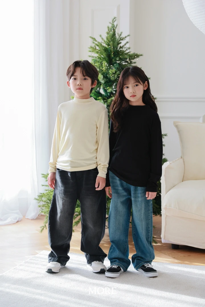 More - Korean Children Fashion - #todddlerfashion - Inner Turtleneck Tee - 7