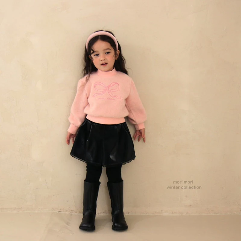 Mori Mori - Korean Children Fashion - #childofig - City Velvet Skirt Pants - 5