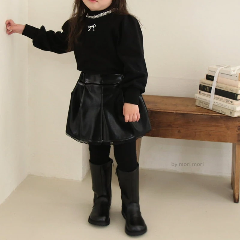 Mori Mori - Korean Children Fashion - #childofig - City Velvet Skirt Pants - 6