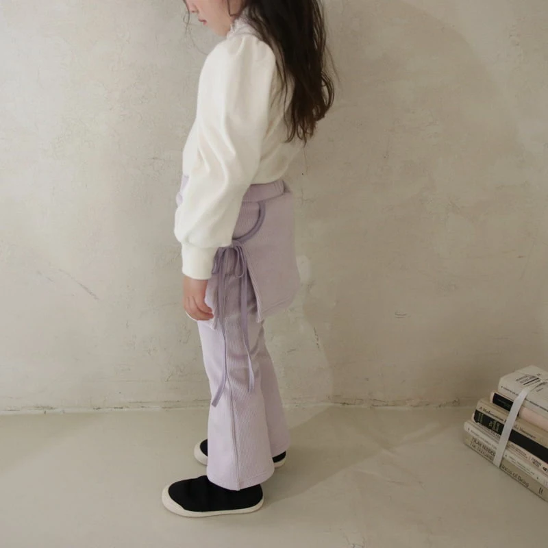 Mori Mori - Korean Children Fashion - #childofig - Winter Layered Bootcut Pants - 4