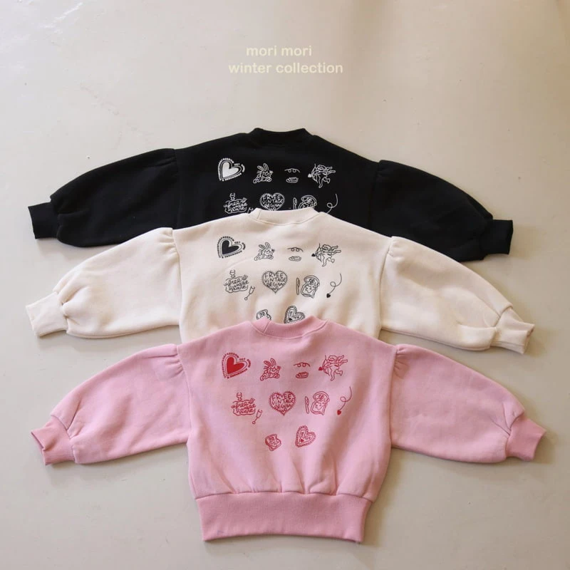 Mori Mori - Korean Children Fashion - #childrensboutique - Butter Heart Tee - 11