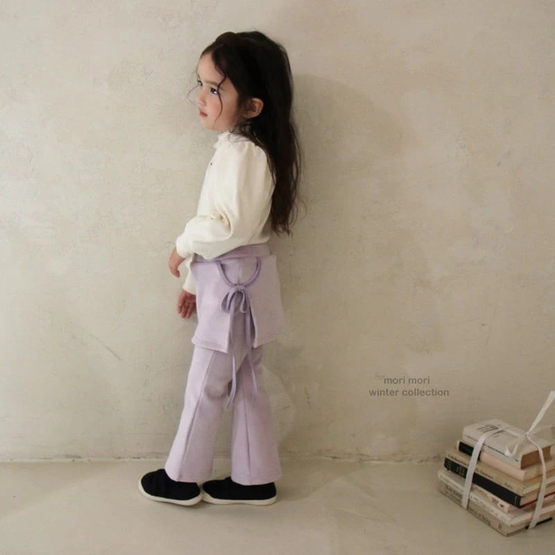 Mori Mori - Korean Children Fashion - #childrensboutique - Winter Layered Bootcut Pants - 5