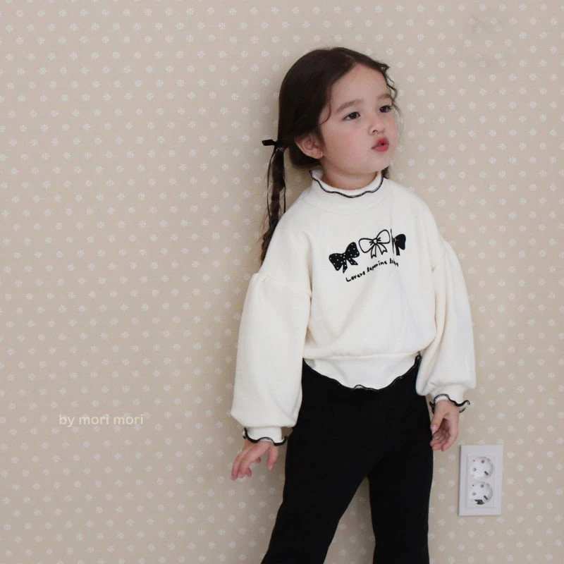 Mori Mori - Korean Children Fashion - #childofig - Hoho Ribbon Tee - 4