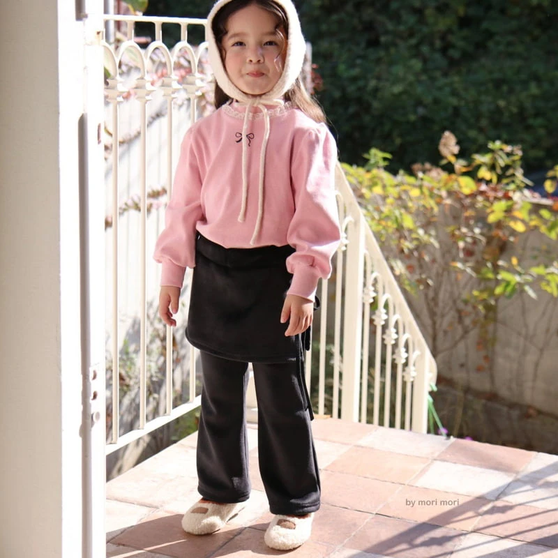 Mori Mori - Korean Children Fashion - #fashionkids - Winter Layered Bootcut Pants - 8