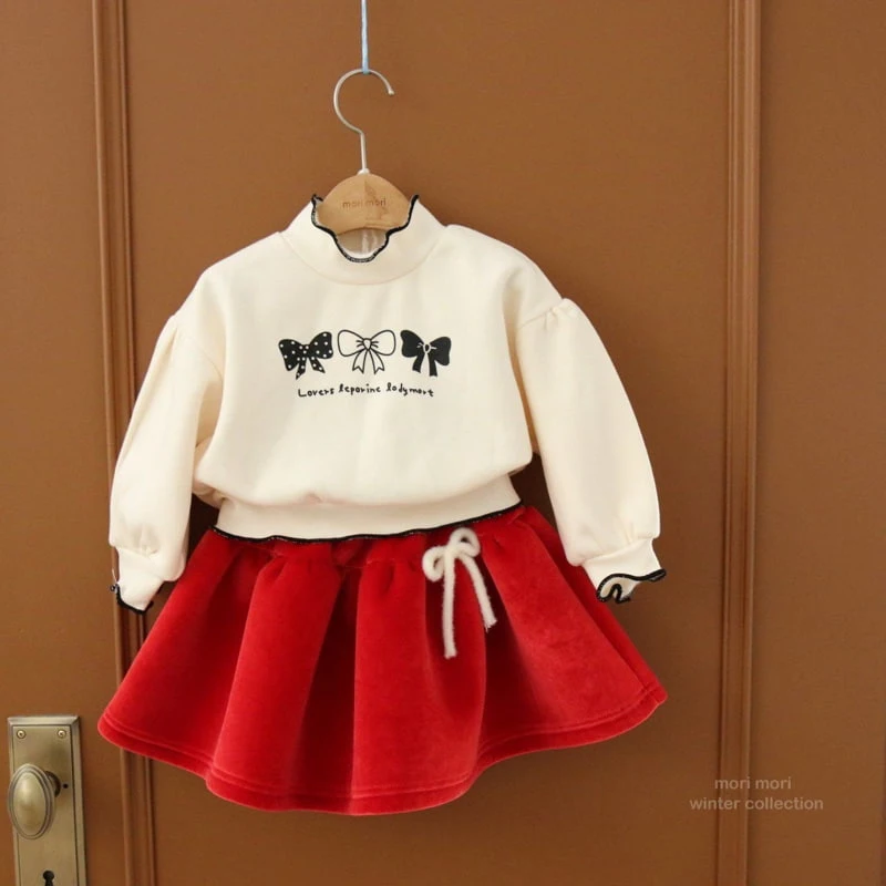 Mori Mori - Korean Children Fashion - #kidzfashiontrend - Christmas Skirt - 7