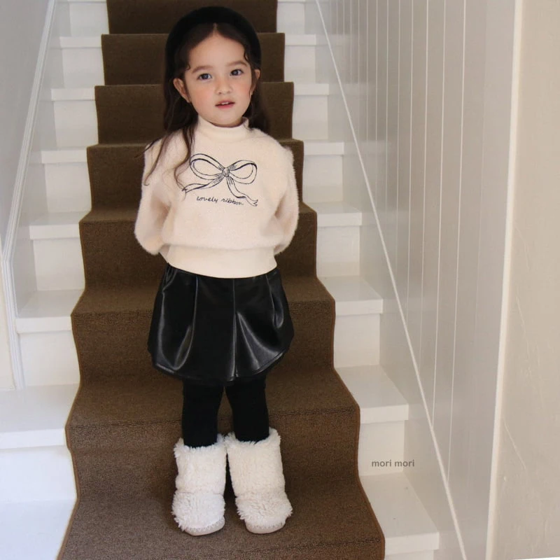 Mori Mori - Korean Children Fashion - #littlefashionista - City Velvet Skirt Pants