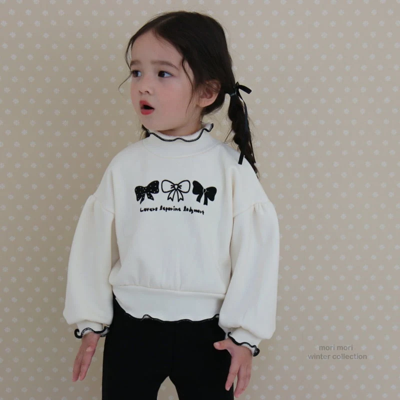 Mori Mori - Korean Children Fashion - #prettylittlegirls - Hoho Ribbon Tee