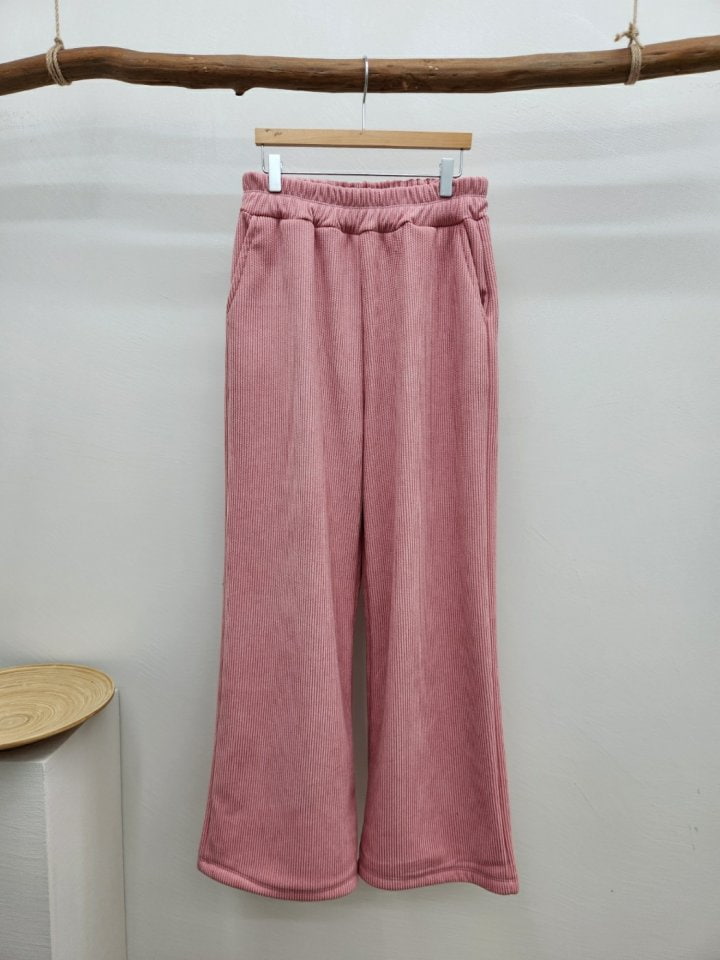 Most - Korean Women Fashion - #momslook - Veloure Corduroy Pants - 2