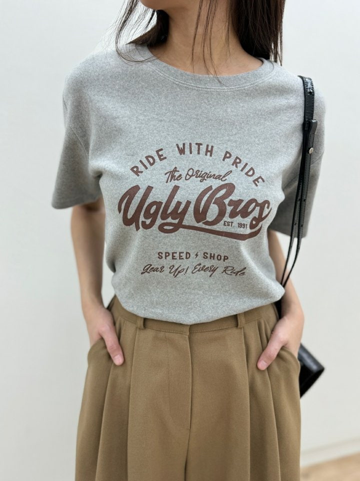 Most - Korean Women Fashion - #momslook - Ride Peach Tee - 3