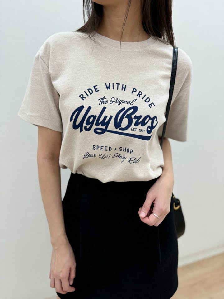 Most - Korean Women Fashion - #momslook - Ride Peach Tee - 9