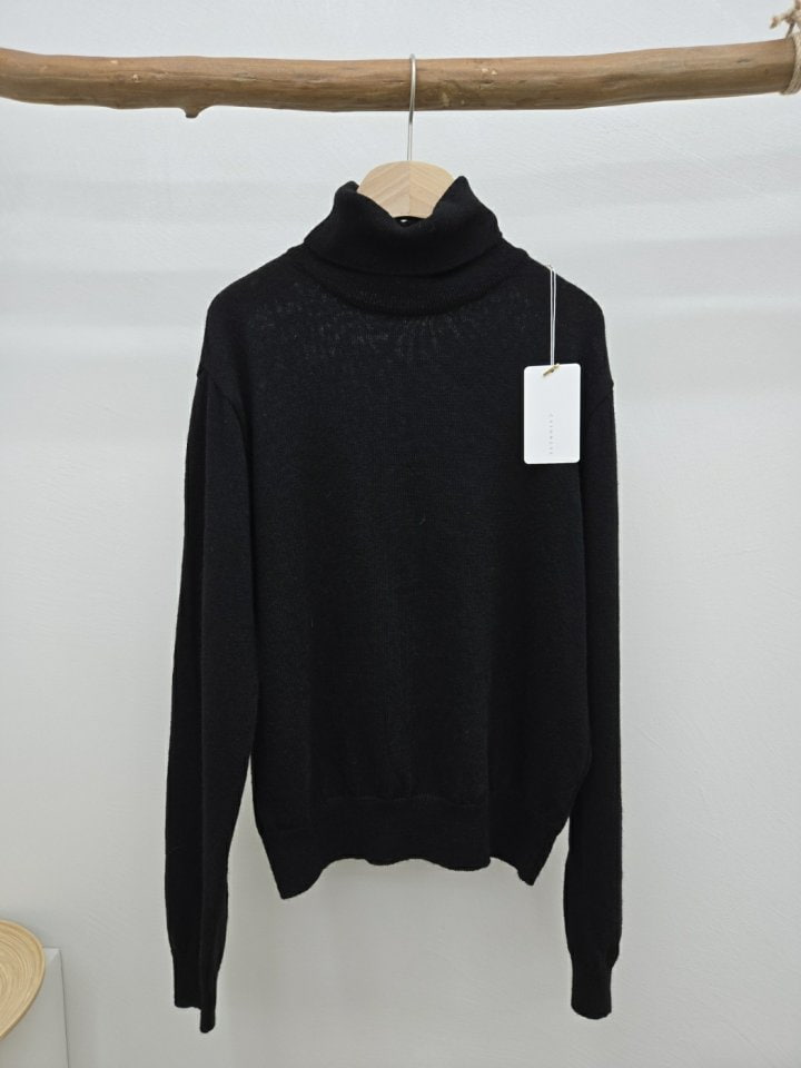 Most - Korean Women Fashion - #momslook - Cahsemere Turtleneck Tee - 11