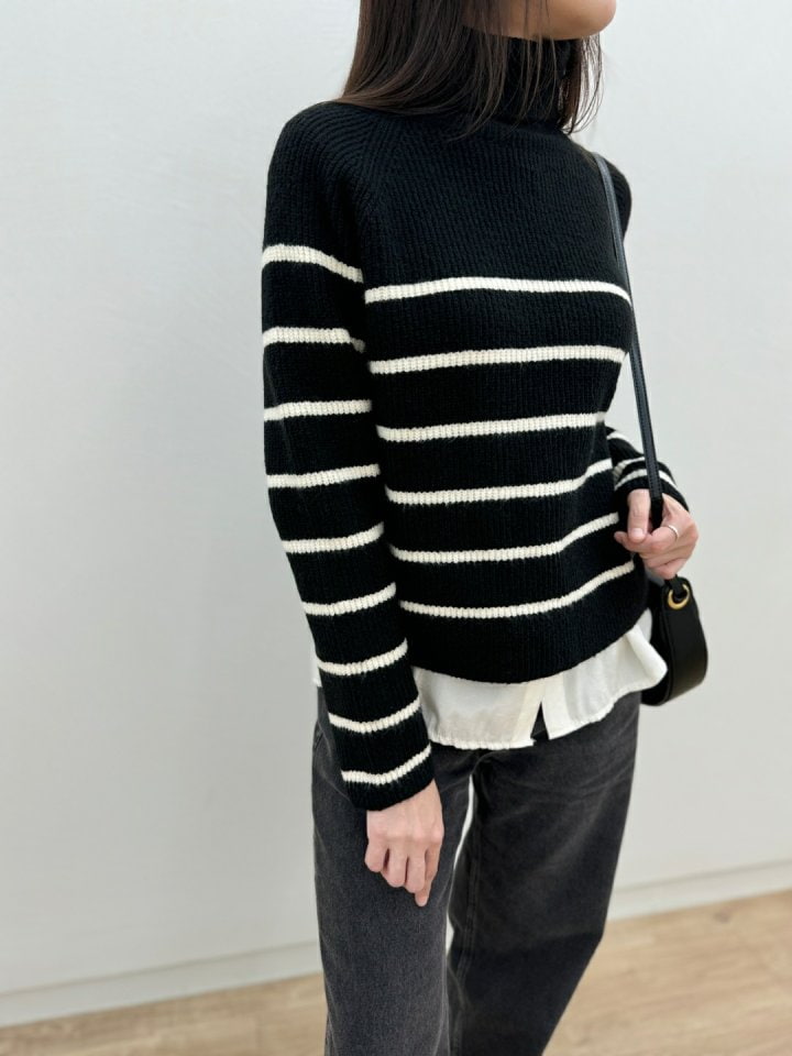 Most - Korean Women Fashion - #momslook - Wind Turtleneck Sweater - 4