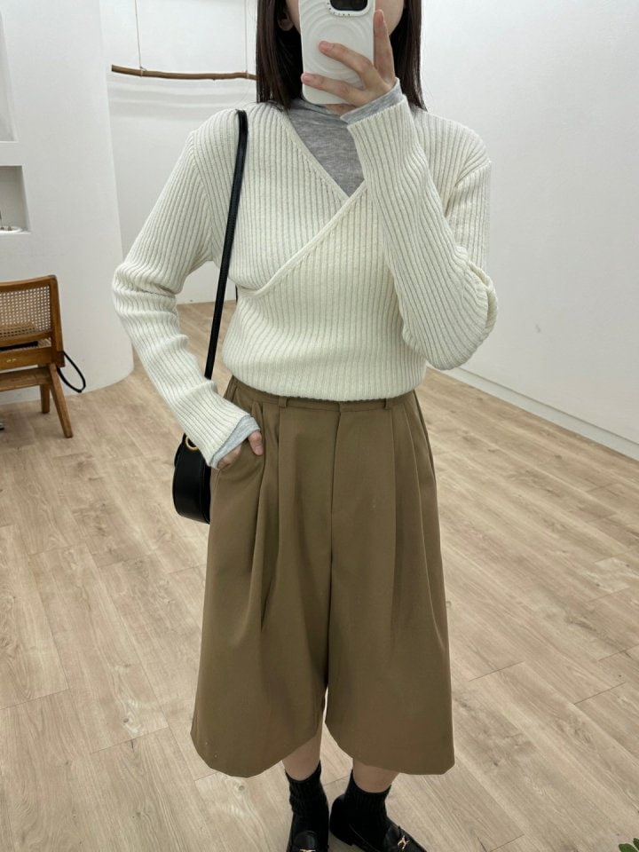 Most - Korean Women Fashion - #momslook - Reve Knit Top - 3