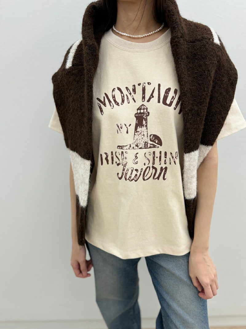 Most - Korean Women Fashion - #momslook - Montauk Tee - 2