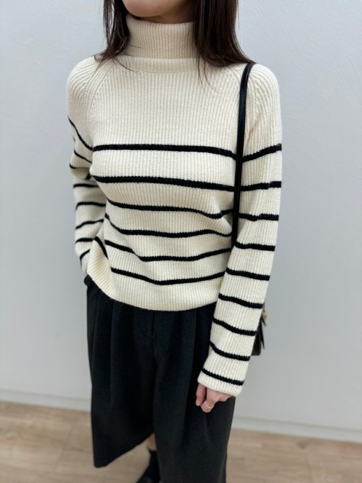 Most - Korean Women Fashion - #pursuepretty - Wind Turtleneck Sweater - 9