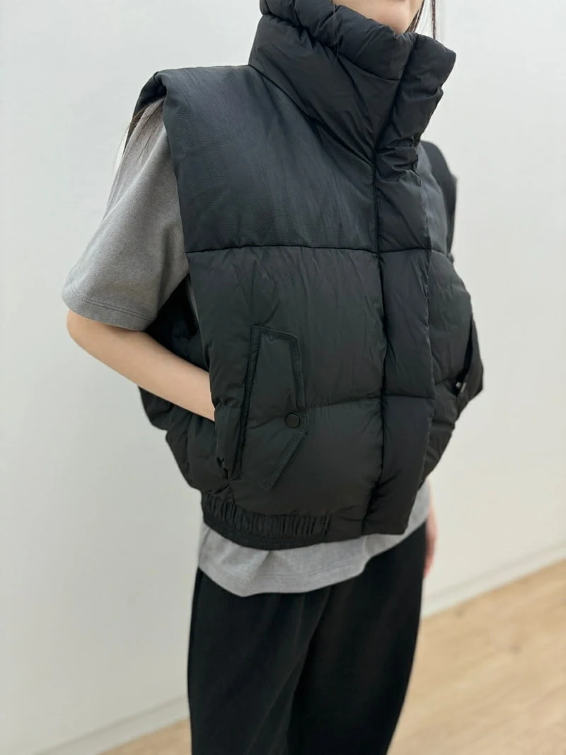 Most - Korean Women Fashion - #thelittlethings - Padding Vest - 5