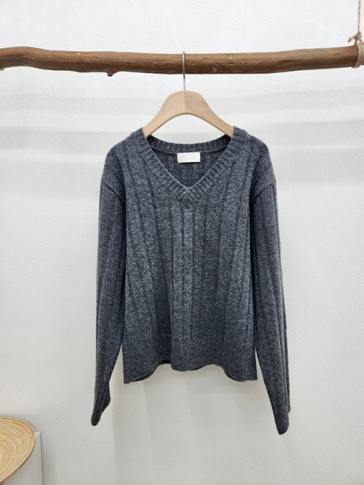 Most - Korean Women Fashion - #womensfashion - Stock Rib Knit Sweater - 3