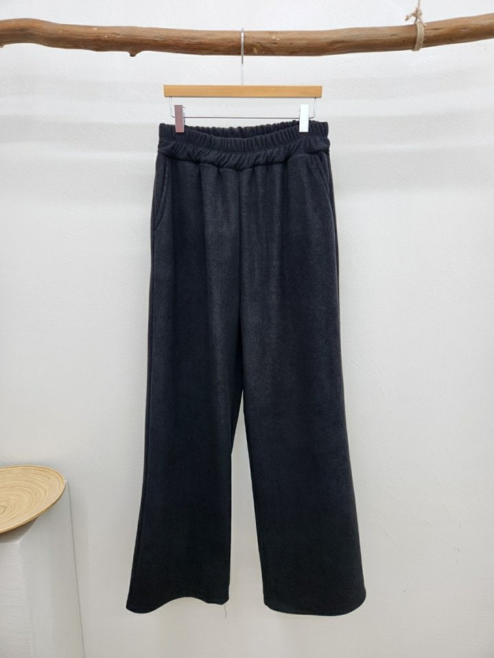 Most - Korean Women Fashion - #womensfashion - Veloure Corduroy Pants