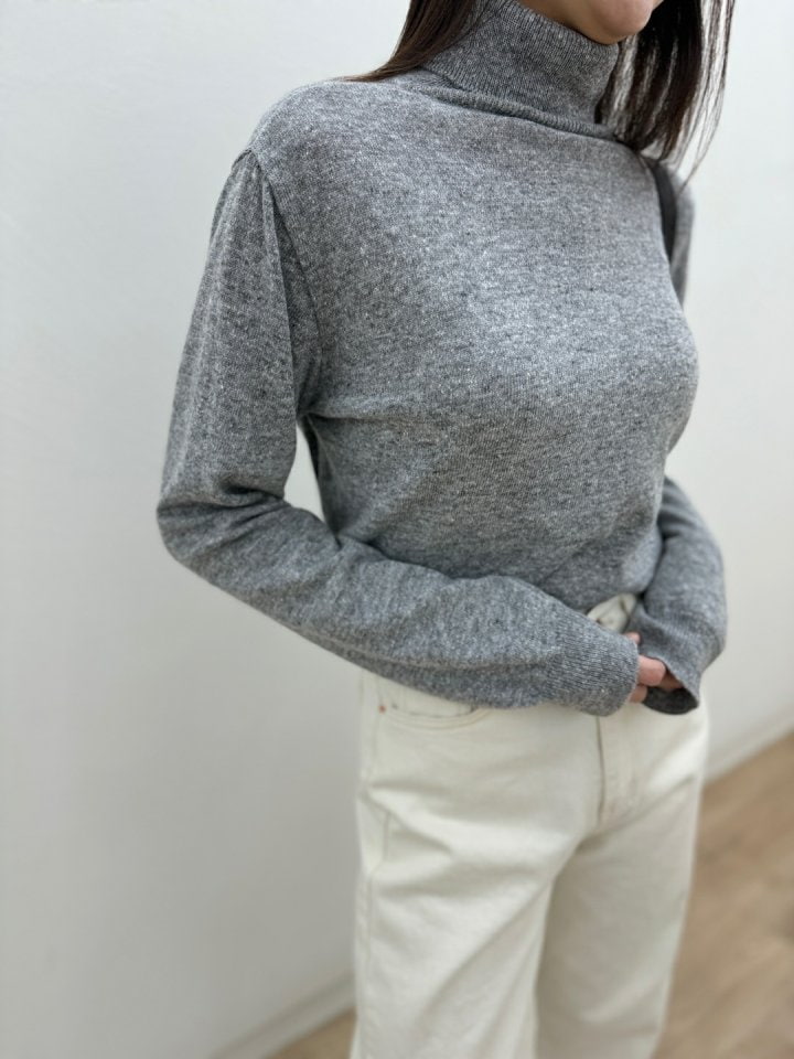 Most - Korean Women Fashion - #womensfashion - Cahsemere Turtleneck Tee - 9