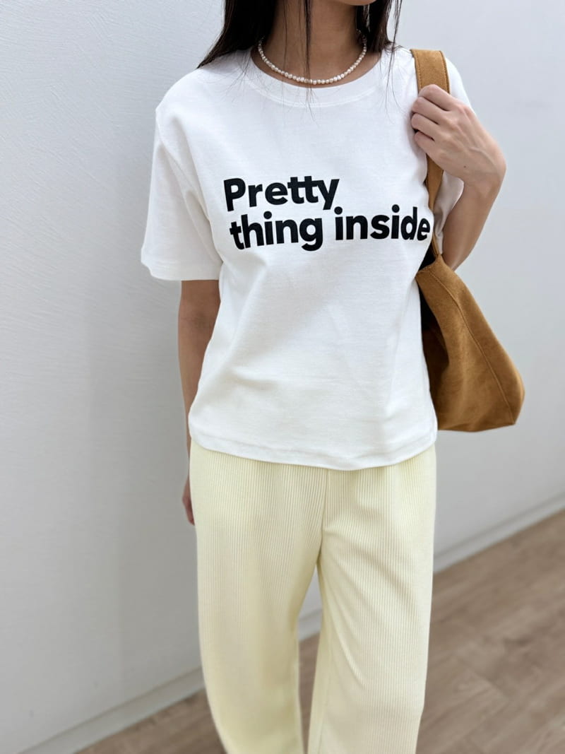 Most - Korean Women Fashion - #womensfashion - Pretty Peach Tee - 3