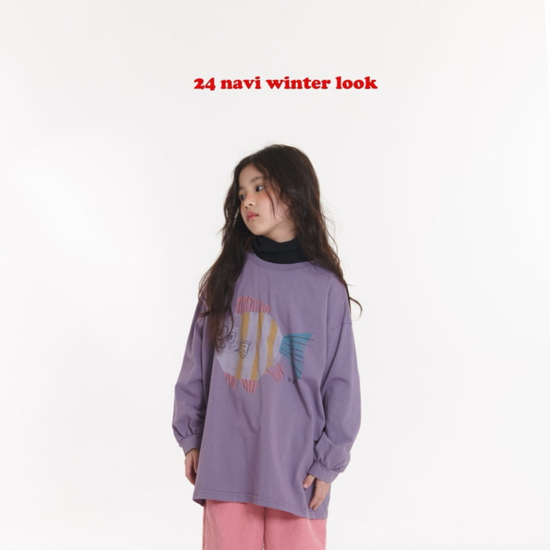 Navi - Korean Children Fashion - #Kfashion4kids - Mild Turtleneck Tee - 8