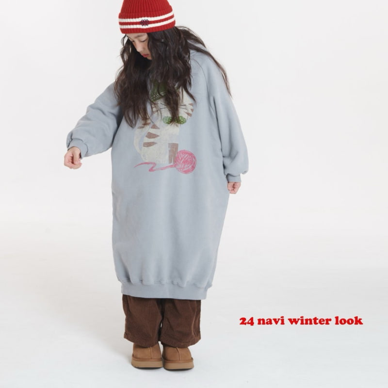 Navi - Korean Children Fashion - #Kfashion4kids - Meow One-piece - 8