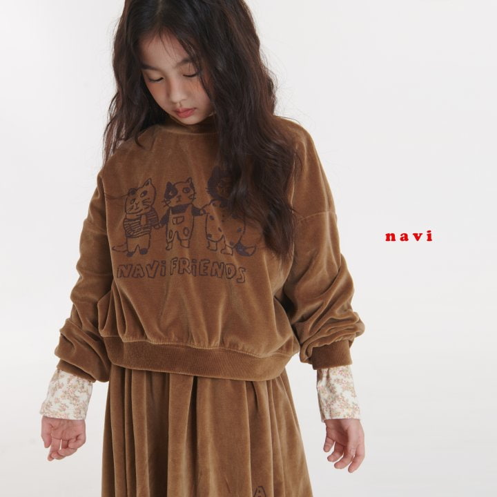 Navi - Korean Children Fashion - #Kfashion4kids - Friends Mockneck Tee - 7