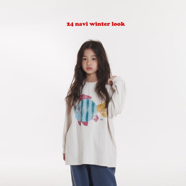 Navi - Korean Children Fashion - #Kfashion4kids - Nemo Long Tee - 5