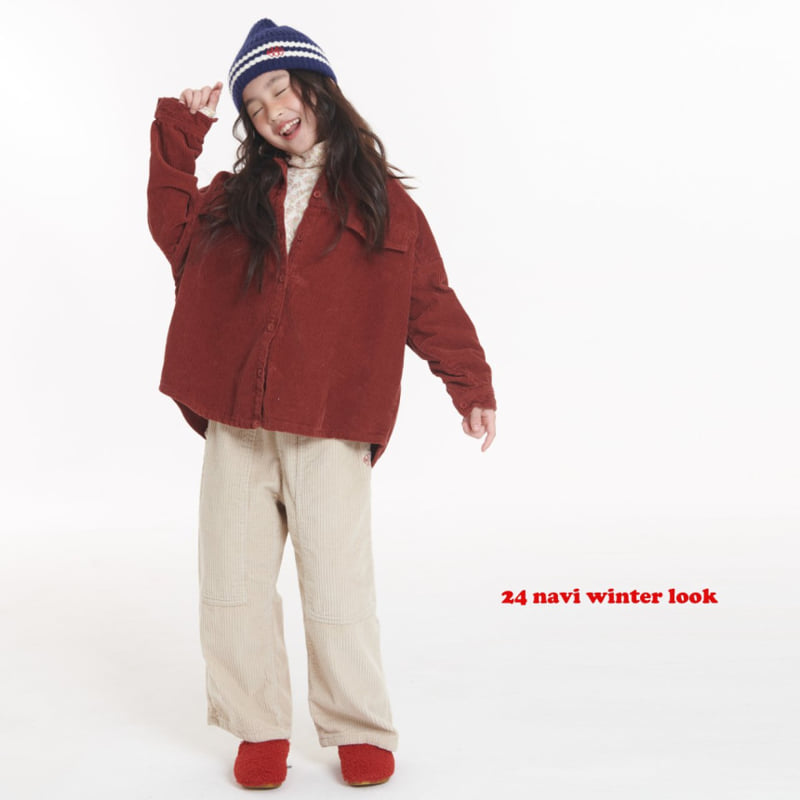 Navi - Korean Children Fashion - #Kfashion4kids - Milky Corduroy Pants