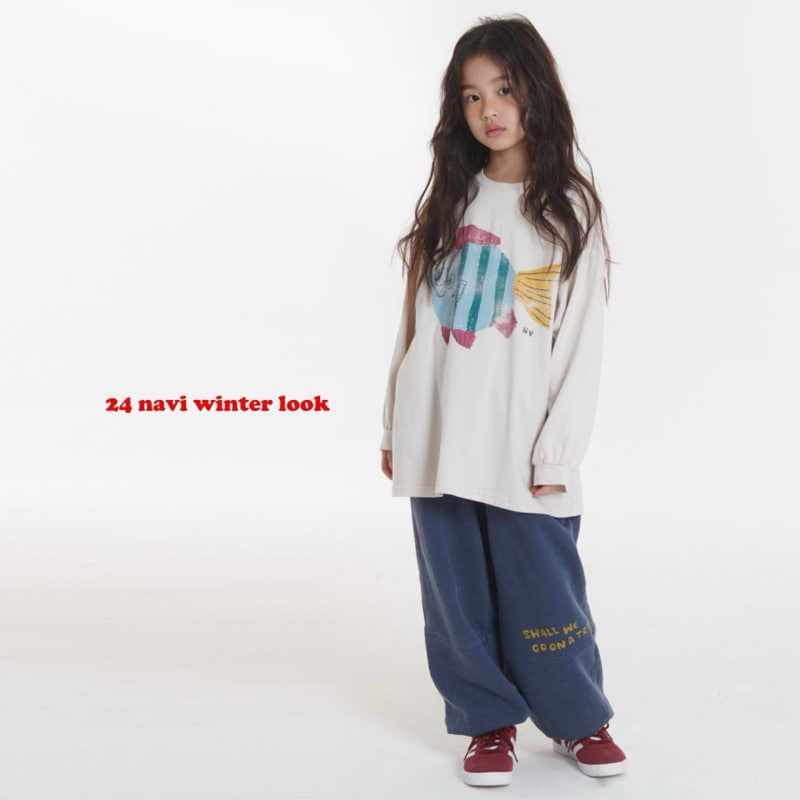 Navi - Korean Children Fashion - #childofig - Trip Pants - 5