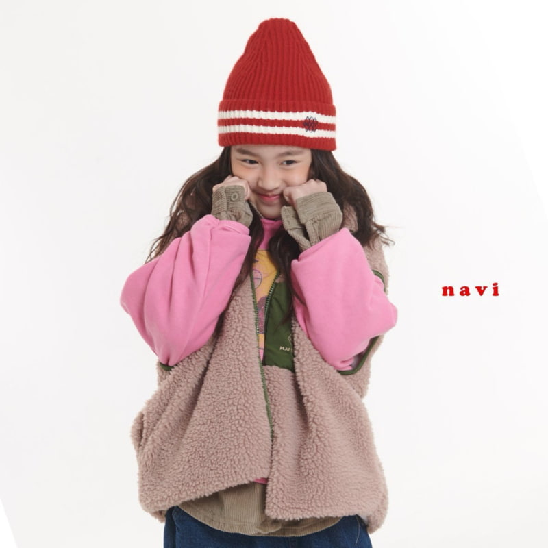 Navi - Korean Children Fashion - #childrensboutique - Cozy Beanie - 8