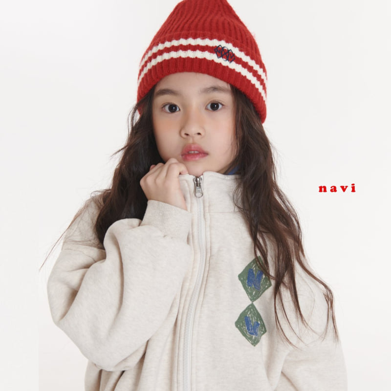 Navi - Korean Children Fashion - #childrensboutique - Plain Zip-up Jacket - 11