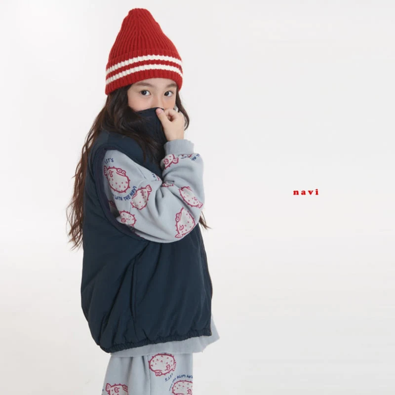 Navi - Korean Children Fashion - #childrensboutique - Fish Sweatshirt - 9