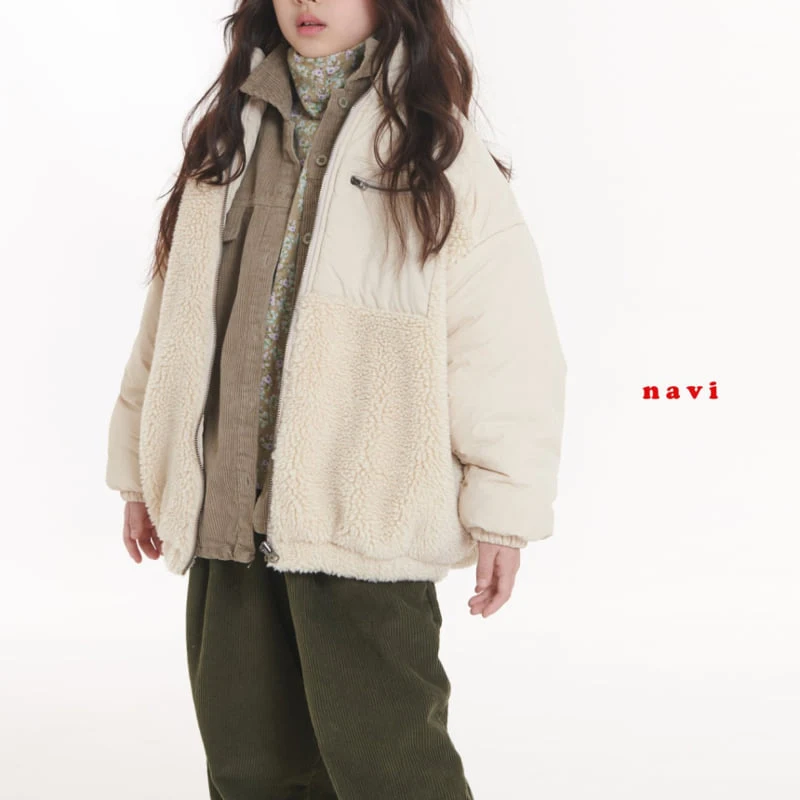 Navi - Korean Children Fashion - #childrensboutique - Fluffy Jumper - 5