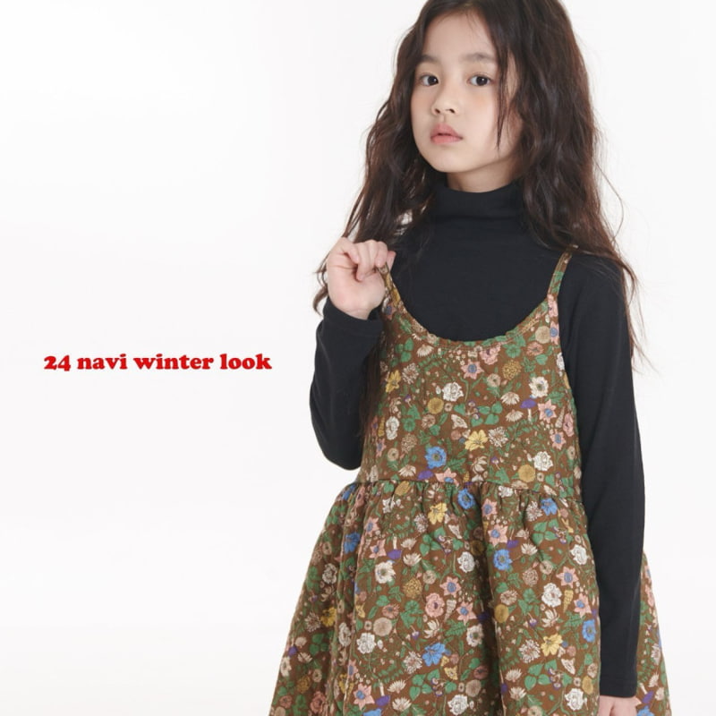 Navi - Korean Children Fashion - #designkidswear - Mild Turtleneck Tee - 2