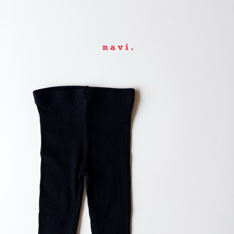 Navi - Korean Children Fashion - #discoveringself - Ribbed Leggings - 7