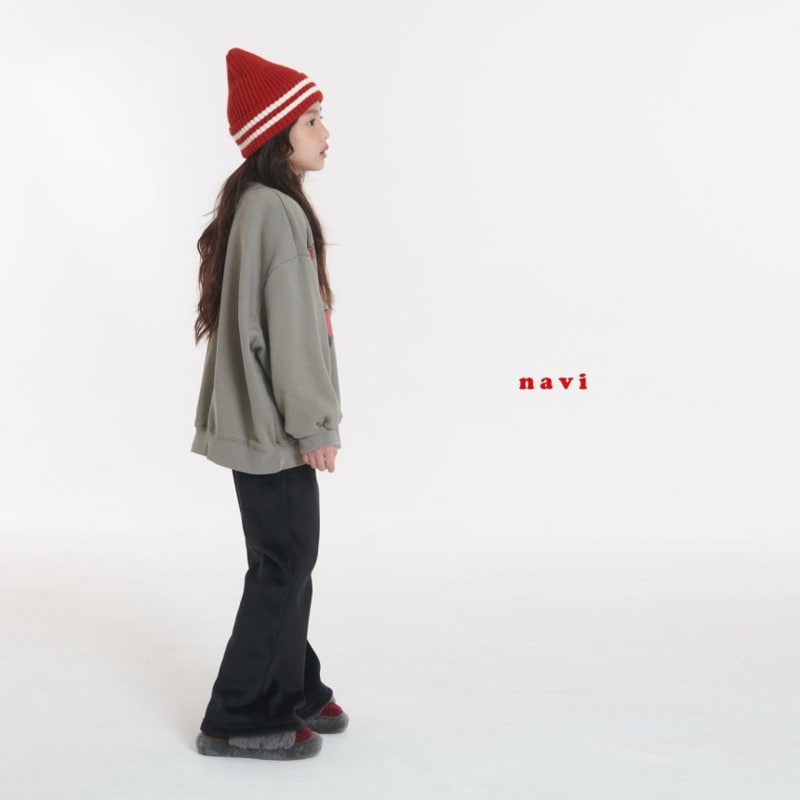 Navi - Korean Children Fashion - #designkidswear - Winter Bootcut Pants - 4