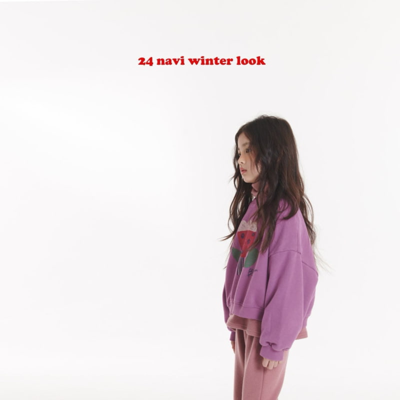 Navi - Korean Children Fashion - #discoveringself - Tail Turtleneck Tee - 2