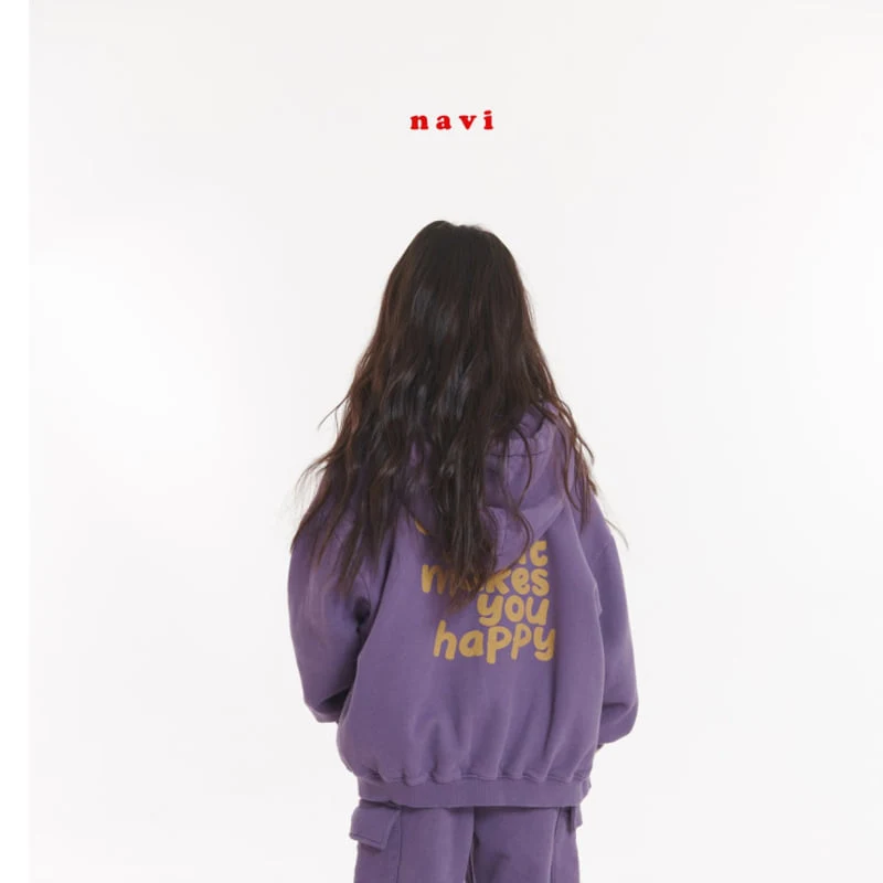 Navi - Korean Children Fashion - #discoveringself - Do What Hooded Zip-up Jacket - 9