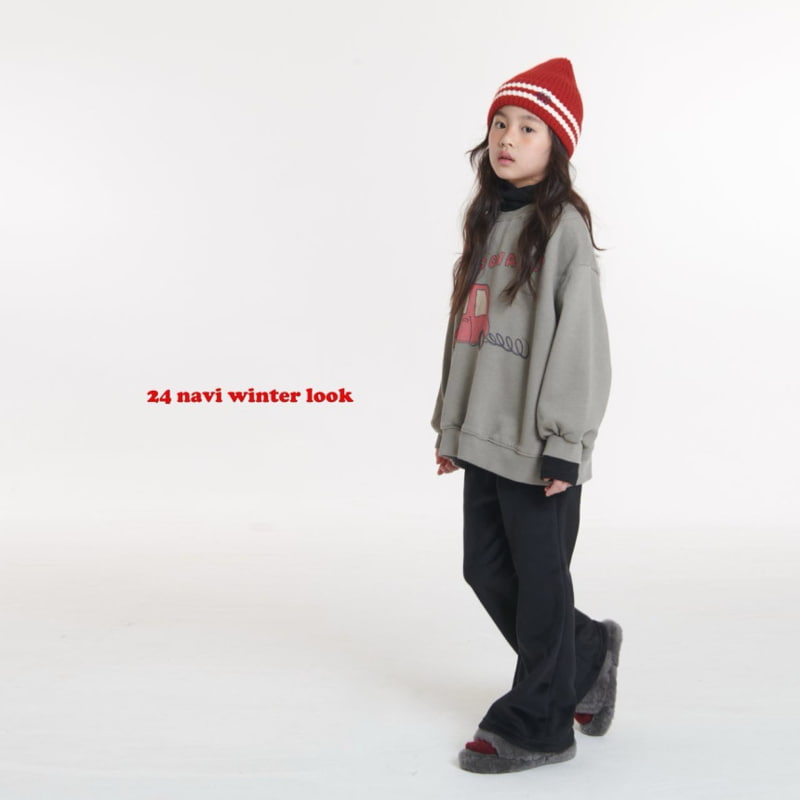 Navi - Korean Children Fashion - #fashionkids - Winter Bootcut Pants - 5