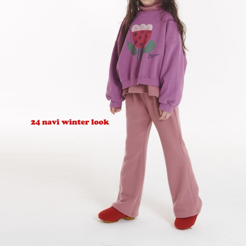 Navi - Korean Children Fashion - #fashionkids - Tail Turtleneck Tee - 3