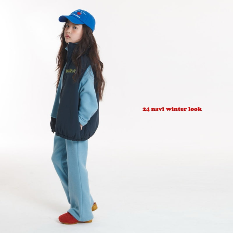 Navi - Korean Children Fashion - #fashionkids - Tail Bootcut Pants