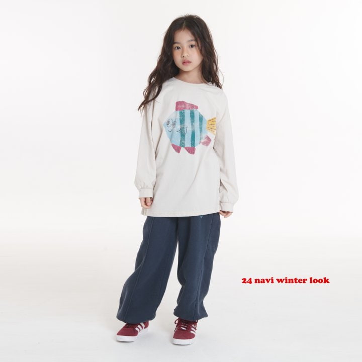 Navi - Korean Children Fashion - #kidsshorts - Nemo Long Tee - 2