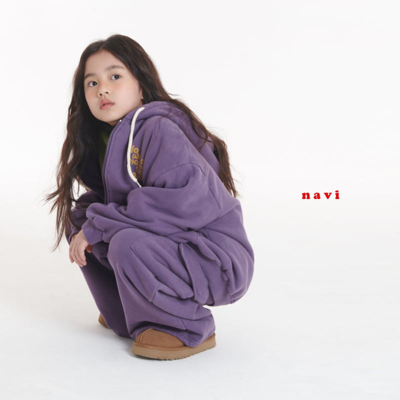 Navi - Korean Children Fashion - #kidsshorts - Do What Hooded Zip-up Jacket - 11