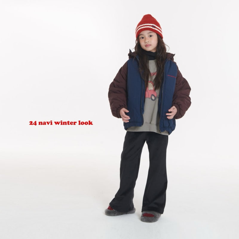 Navi - Korean Children Fashion - #kidsstore - Winter Bootcut Pants - 7