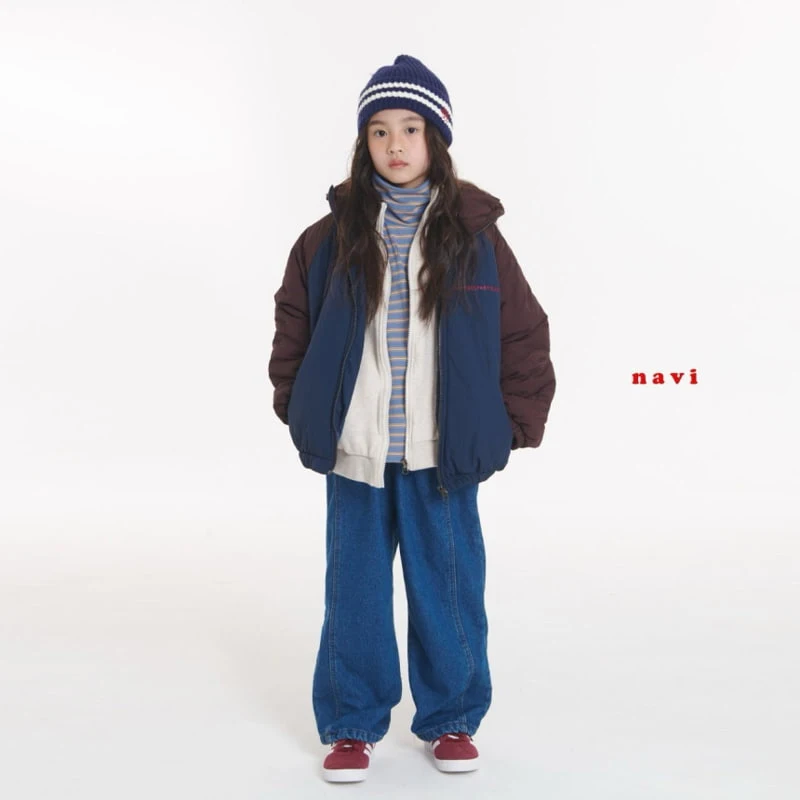 Navi - Korean Children Fashion - #kidzfashiontrend - Mini Pin Turtleneck Tee - 10